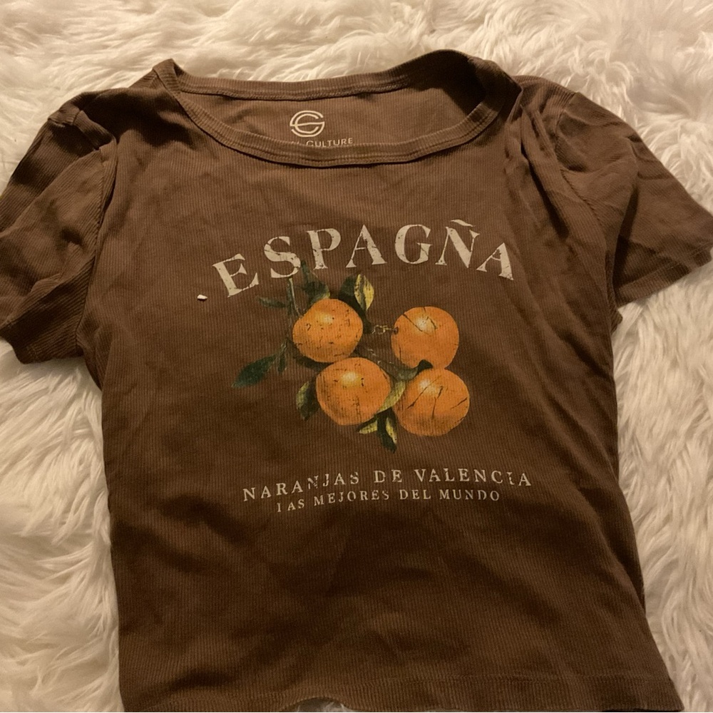 Brown España Kids T-Shirt